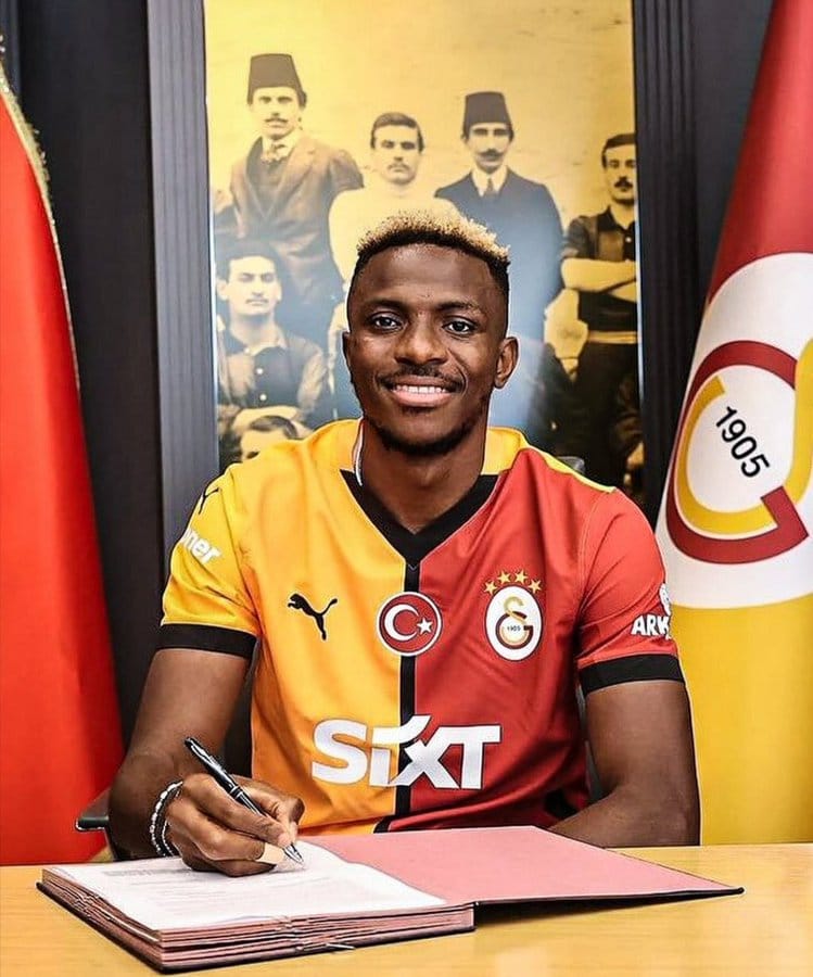 Victor Osimhen break his silence after joining Galatasaray 