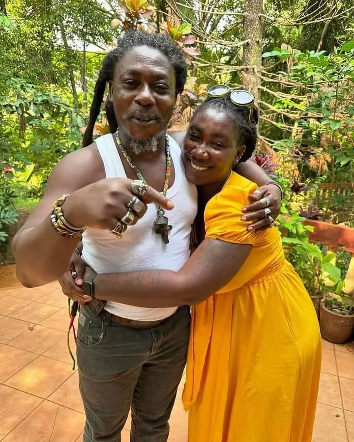 Vanessa and father Jah Wisdom photo source: Facebook