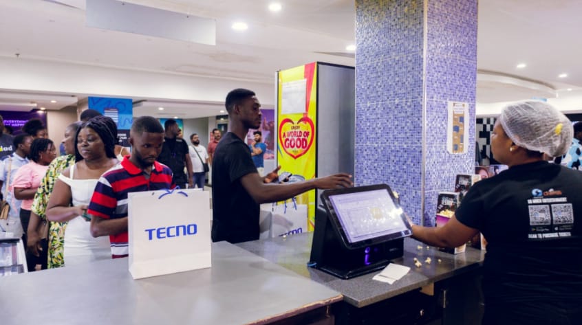 Fans receives Tecno Spark 30 as gifts at Transformers One Movie premiere