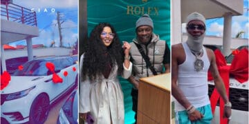 Shatta Wale and Girlfriend Maali Welcome Baby, Singer Gifts Her Brand New Range Rover