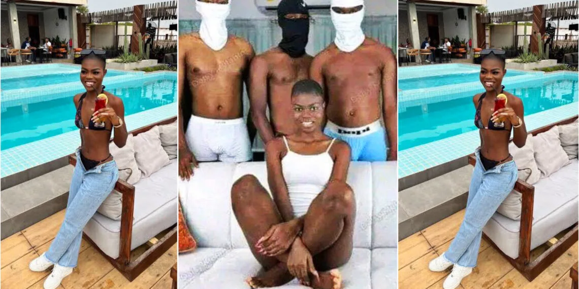 Ghanaian Actress Daisy Melanin's 38-minute Atopa Video with 6 Men Leaked online