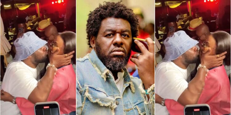 VIDEO: Bulldog Attempts to Kiss Nana Ama McBrown at Album Party