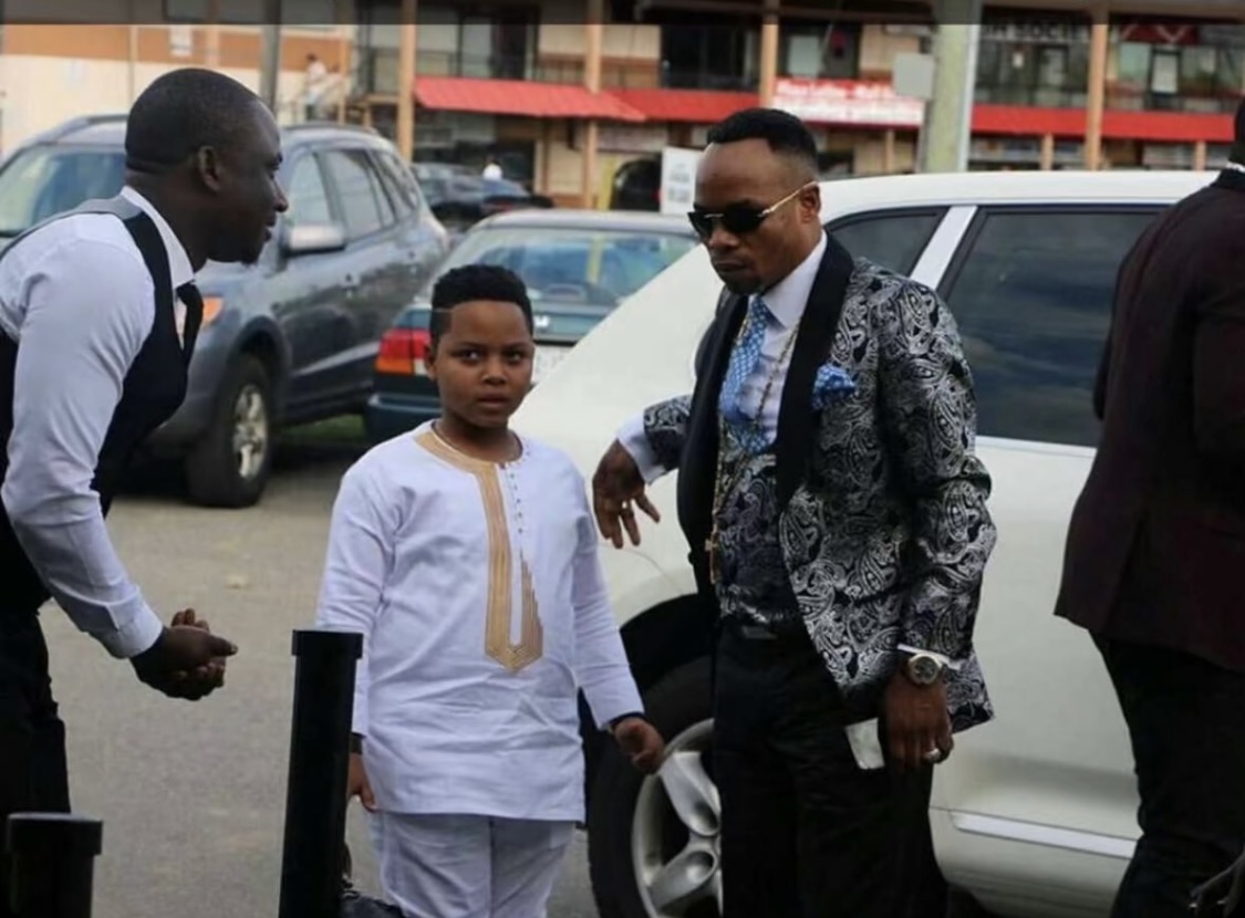 Bishop Salifu Amoako and son photo