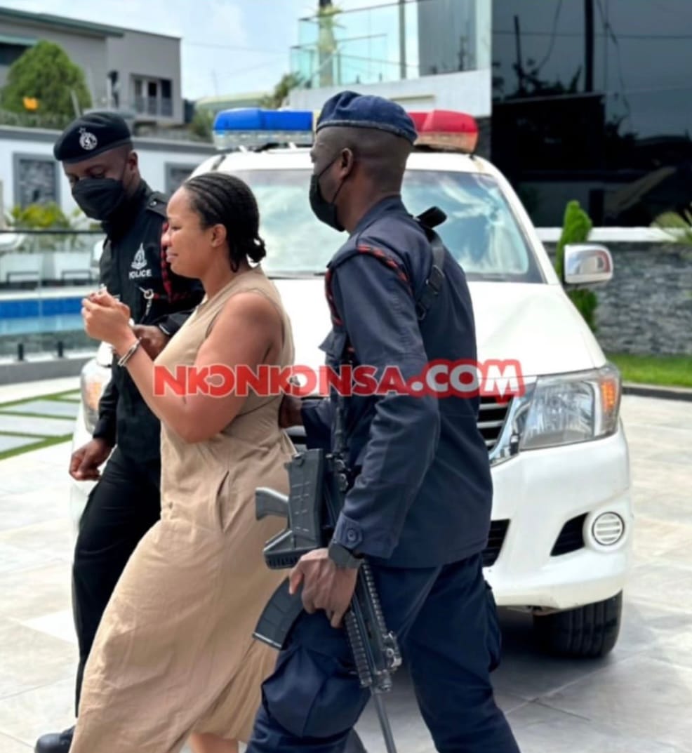 Serwaa Amihere arrrest photo
