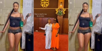 Rubi Rose visits Jubilee House as photo sparks debate among Ghanaians online