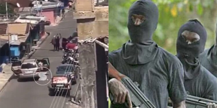 Adabraka Robbery: Armed Robbers Hijack Car, Seize Sack of Cash, and Fire Shots (Videos)