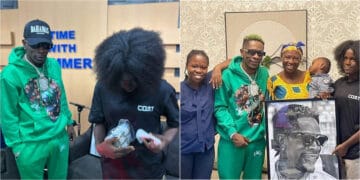 VIDEO: Shatta Wale Gifts Talented 19-Year-Old Girl GHS20,000 To Further Her Education