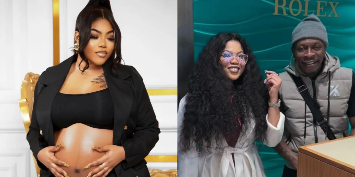 Maali Speaks On Her Pregnancy With Shatta Wale As She Shares Heartwarming Baby Bump Photos