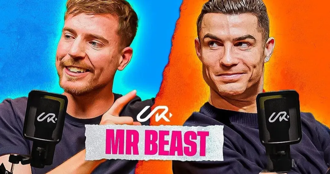 Cristiano Ronaldo and MrBeast Join Forces for Upcoming YouTube Video