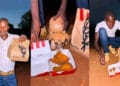 Man Feeds His Dog KFC To Hurt His Girlfriend Who Left Him Because He Was Broke