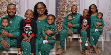 Woman Criticized for Excluding Stepchild from Family Christmas Photoshoot with Matching Pajamas