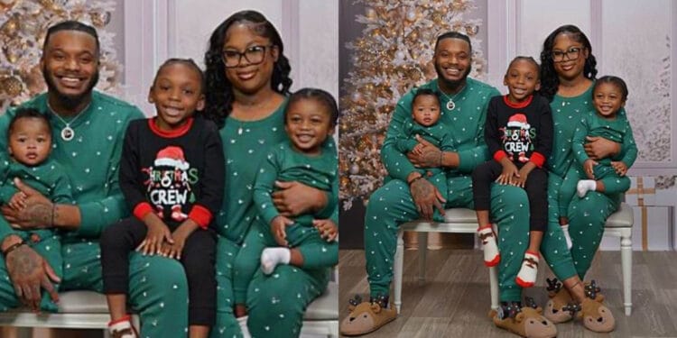 Woman Criticized for Excluding Stepchild from Family Christmas Photoshoot with Matching Pajamas