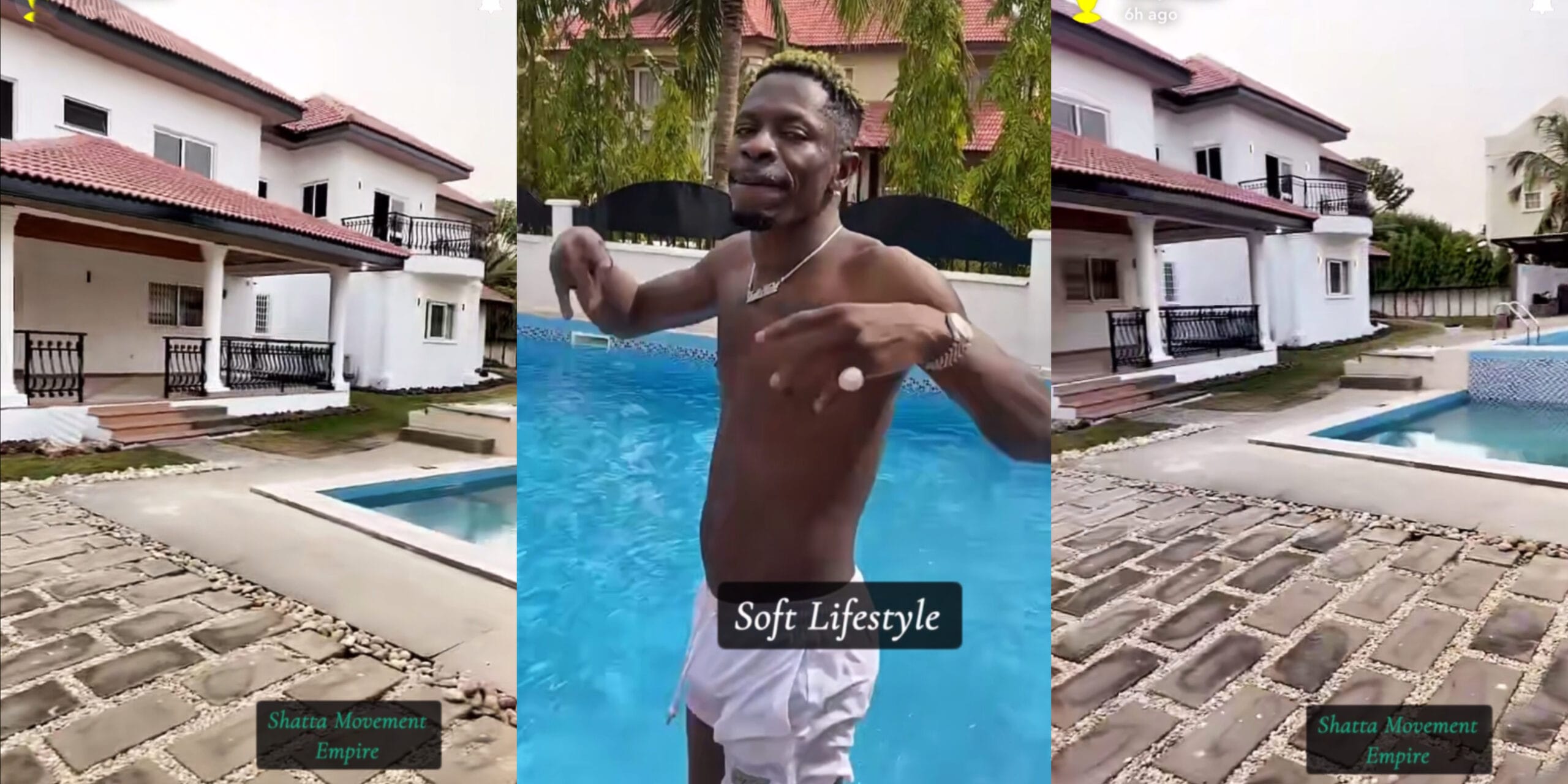 VIDEO: Shatta Wale Acquires $2.5 Million Trassaco Mansion After Jamaica Trip