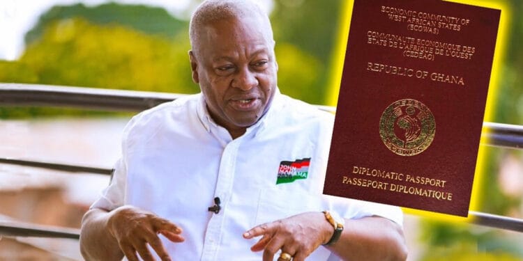 President Mahama Directs Recall of All Diplomatic and Service Passports Issued Under Previous NPP Government