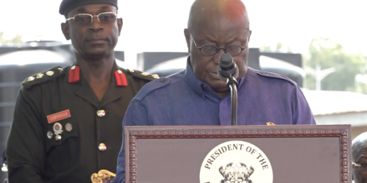 VIDEO: Akufo-Addo's Bodyguard Collapses in Parliament