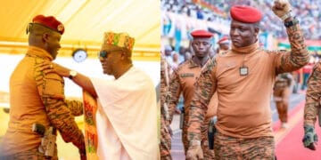 Burkina Faso’s President Traoré Sparks Debate Over Gun at Mahama’s Inauguration