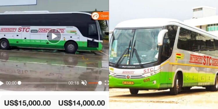 Ghana’s STC Buses Reportedly Listed for Sale on Alibaba, Sparks Public Outrage
