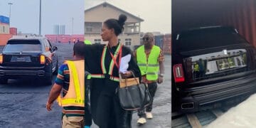 VIDEO: Shatta Wale’s Rolls Royce Arrives In Ghana As Sammy Flex Clears It From Tema Port