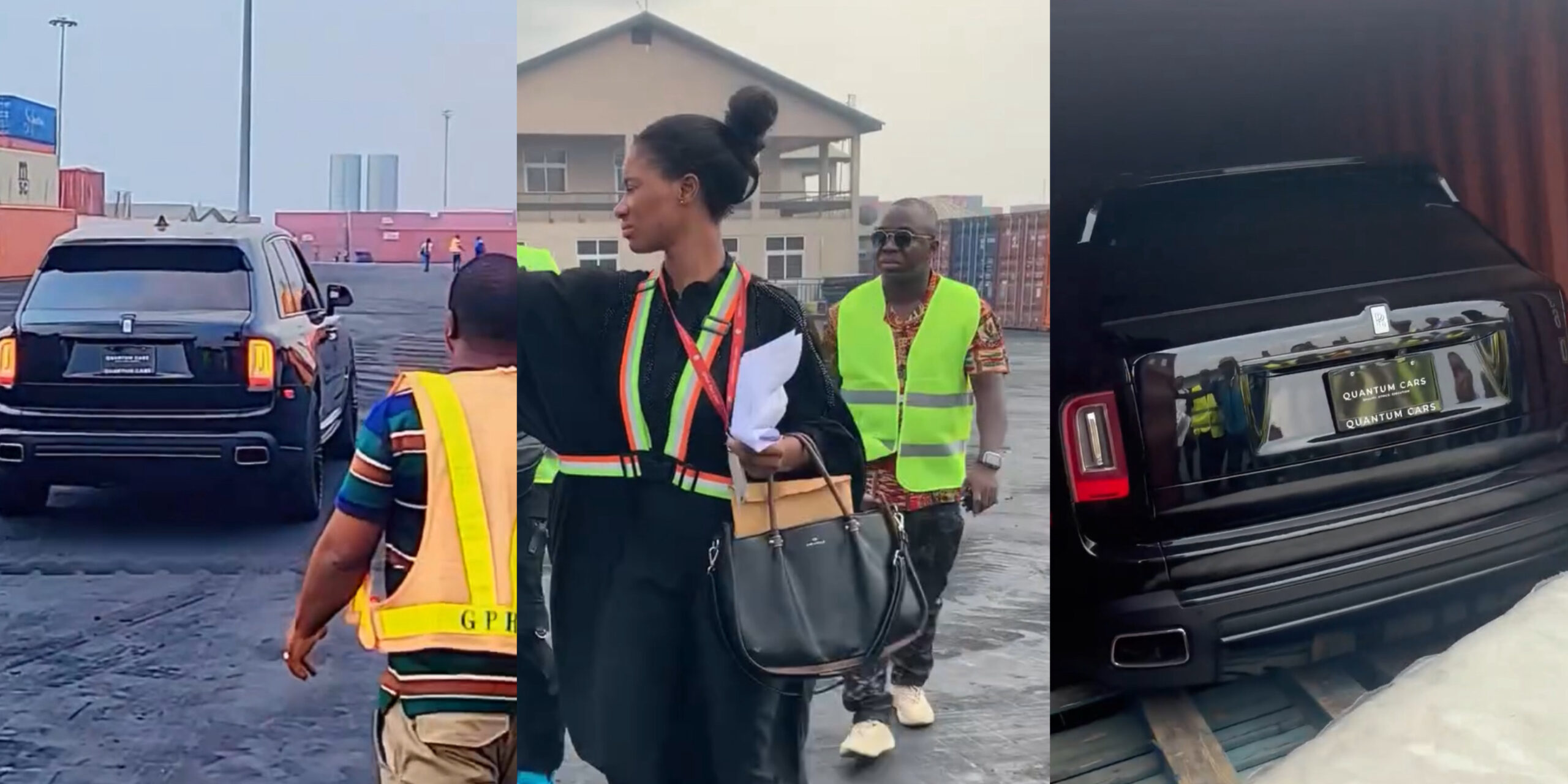 FULL VIDEO: Shatta Wale’s Rolls Royce Finally Arrives In Ghana From the USA