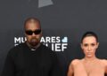 Kanye West and Bianca at Grammys photo source Rex