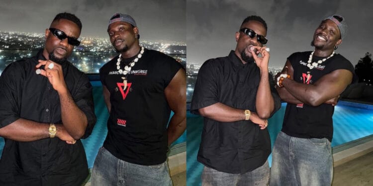 VeryDarkMan Visits Ghana for the First Time, Links Up with Sarkodie