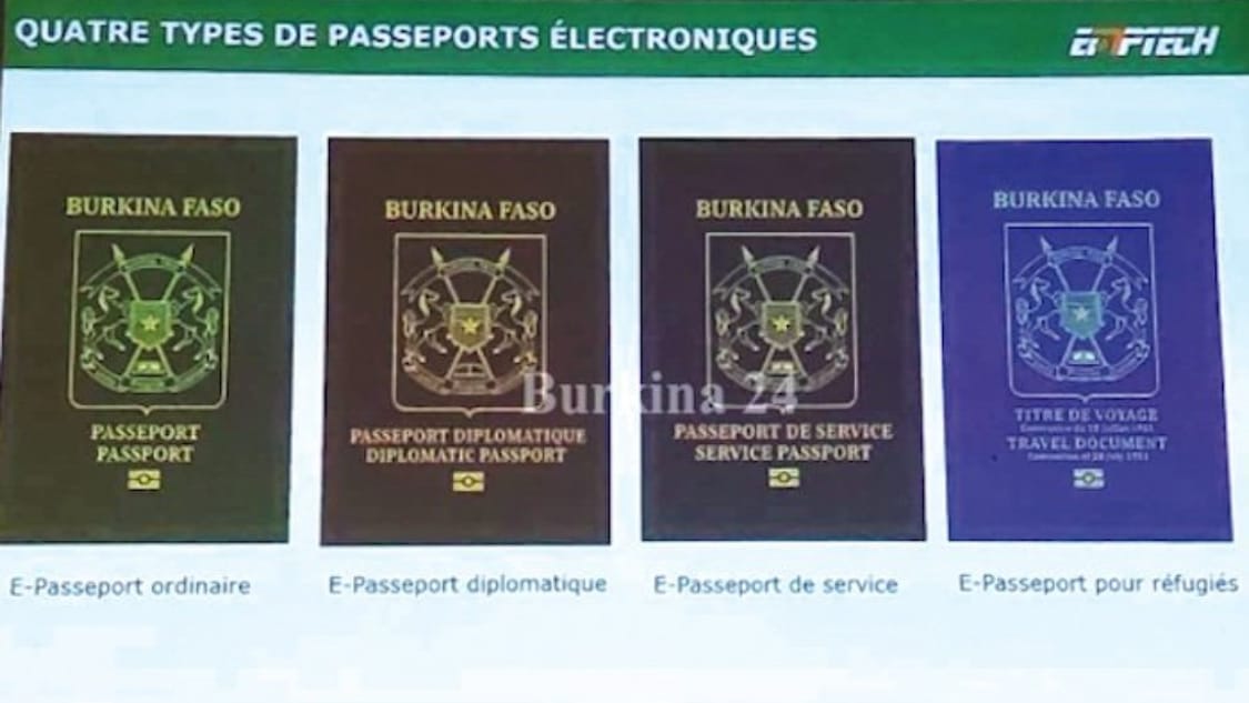 Passport without ECOWAS logo