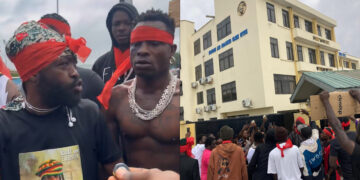 Shatta Wale fans at EOCO