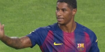 WATCH: Marcus Rashford Scores First Barcelona Goal as La Liga Giants Smash Daegu in Japan Friendly