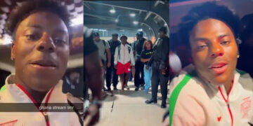 IShowSpeed Arrives in Ghana, Visits Asenema Waterfalls For Traditional Cleansing (VIDEO)
