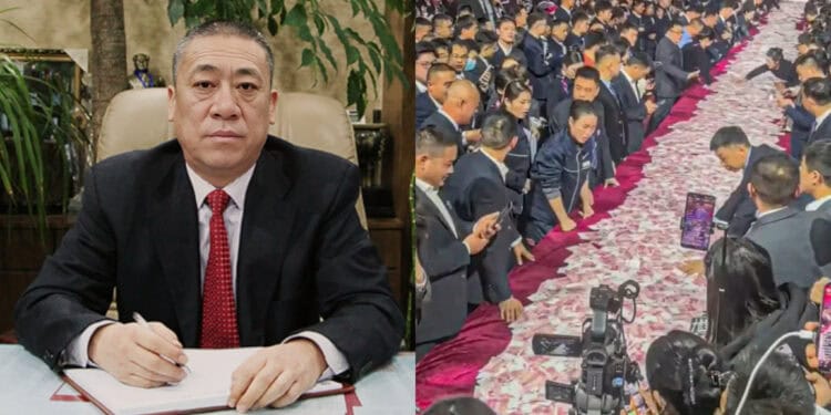 Video of Chinese Businessman Cui Peijun Gifting Employees With $26 Million Bonus Sparks Debate Online