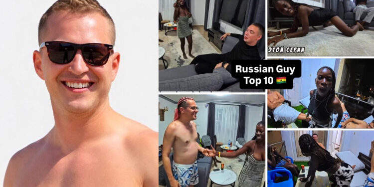 Russian Balthazar: Top 10 Viral Videos of Yaysteslav Trahov That Took Over Ghana’s Social Media