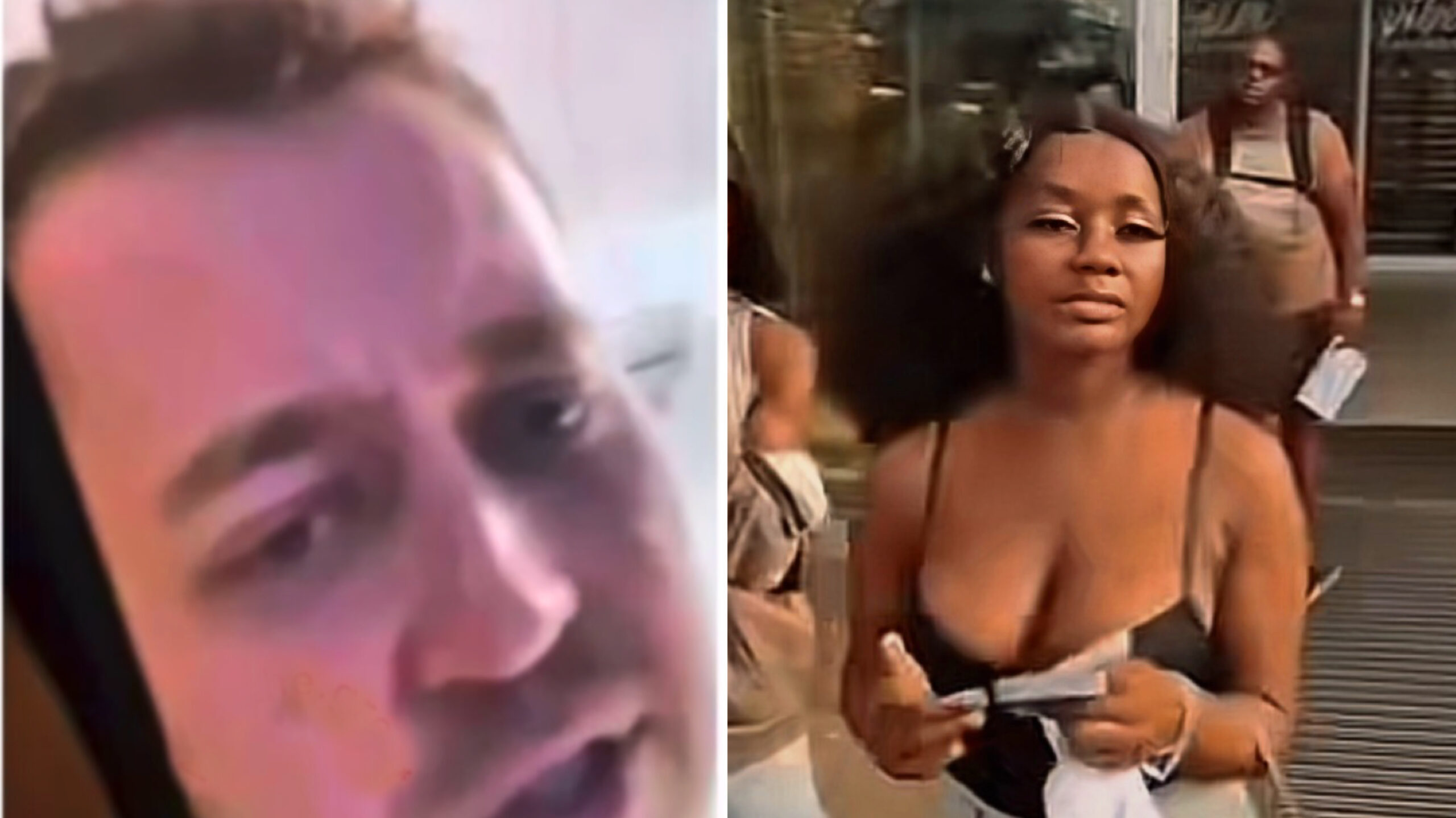 Viral Clip Shows Nigerian Woman in Heated Confrontation With Yaysteslav Trahov Over Alleged Dispute And Transport Fare Issues
