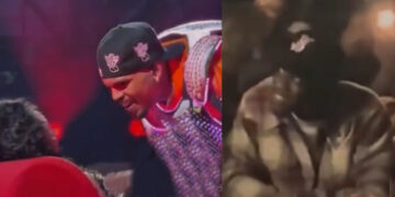 Chris Brown Kisses Married Woman