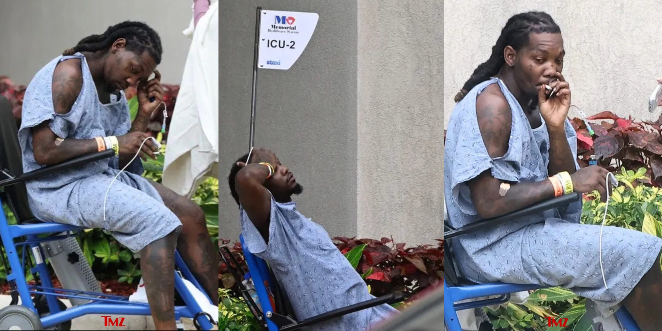 Offset Shooting Update: First Photos of Rapper in Hospital Wheelchair Surface