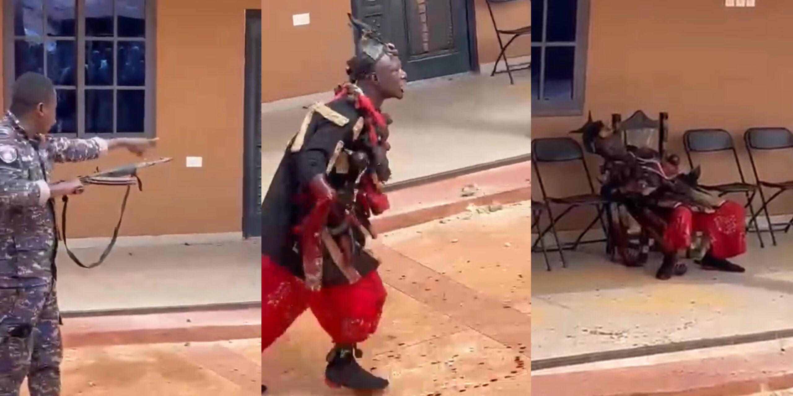 Police Shoot Suspect During Tense Arrest Operation at Agona Amenfi Palace