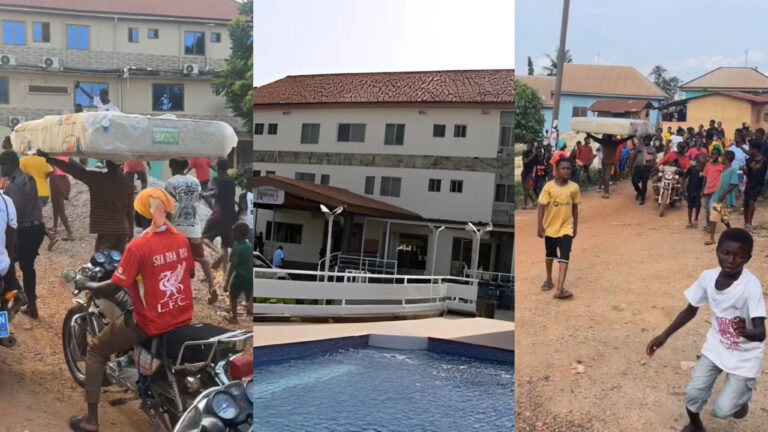 Man who Stole Mattress from Hotel Room Returns It as Residents match him through the town