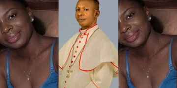 Linda: Woman in Viral Noodles Video Tells Bishop James To Marry Her As His Second Wife After Divorce