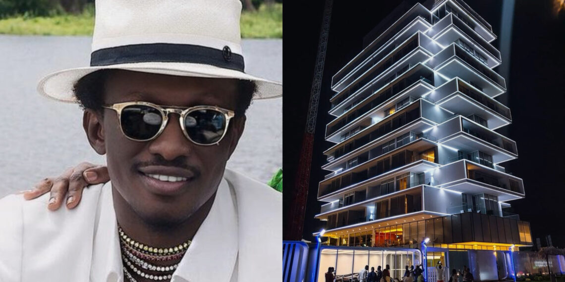 Nana Kwame Bediako, popularly known as Cheddar, pictured as the High Court rules on the No. 1 Oxford Street Hotel legal dispute in Accra.