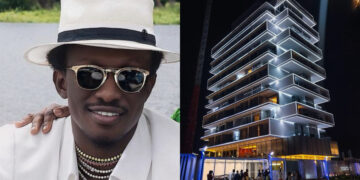 Nana Kwame Bediako, popularly known as Cheddar, pictured as the High Court rules on the No. 1 Oxford Street Hotel legal dispute in Accra.