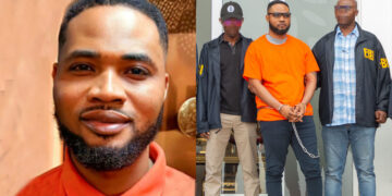 Derrick Van Yeboah sentenced to seven years in a U.S. prison for his role in a $10 million romance scam.