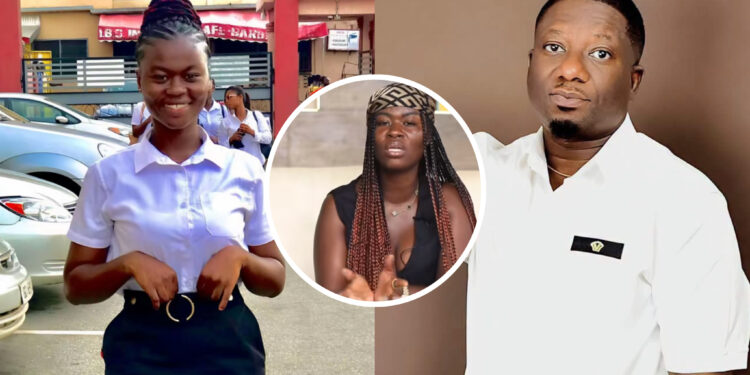 Ama Prone TV, Ghanaian TikToker who spoke about meeting Kessben FM presenter DJ KA in a resurfaced interview