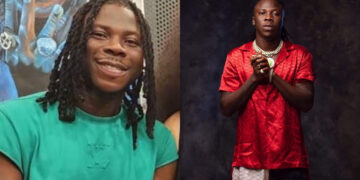 Ghanaian dancehall musician Stonebwoy speaking during a TikTok Live session where he said he receives the most hate in the music industry.