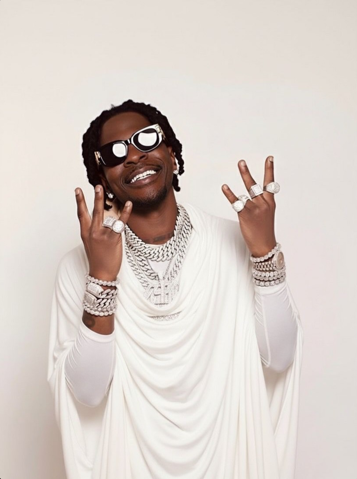 Shatta Wale portrait 2026 — Ghanaian dancehall king and leader of the Shatta Movement