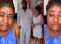 Gifty Nana Afriyie, wife of Kumawood actor Oteele, breaks down in tears over husband's leaked Azigi video scandal