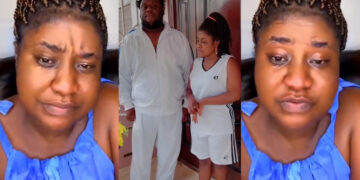 Gifty Nana Afriyie, wife of Kumawood actor Oteele, breaks down in tears over husband's leaked Azigi video scandal