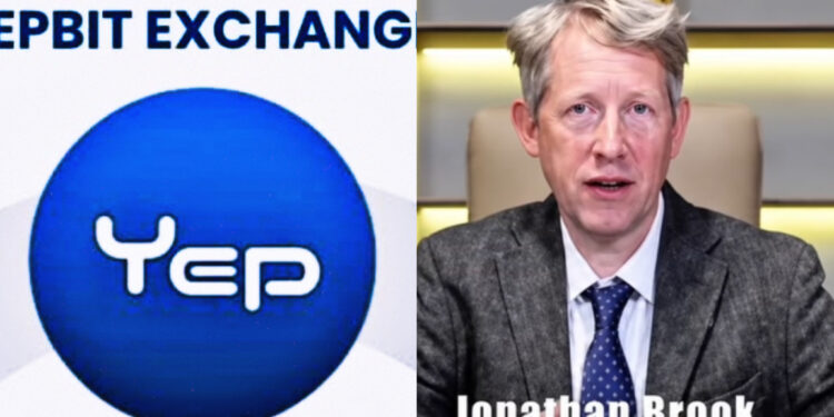 Jonathan Brook, the person presented as the founder of Fidelity Capital Investment Group (FCIG), linked to YepBit Exchange and its reported collapse.