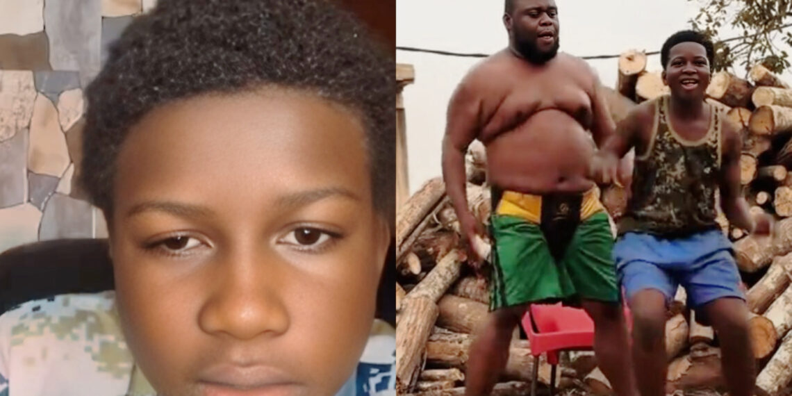 Oteele’s son Kelvin reacts to his father Oteele’s viral alleged private video controversy