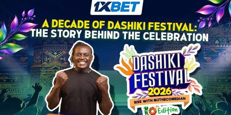 MJ the Comedian on 10 Years of Dashiki Festival, Ghanaian Culture and Partnership with 1xBet