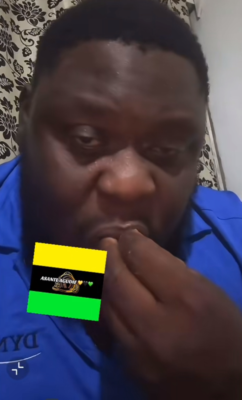Ghanaian actor and comedian Oteele in a professional portrait, currently at the center of a viral sex tape scandal in Ghana.